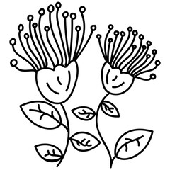 Flower Tattoo Element 