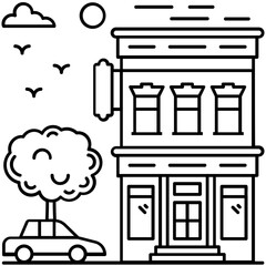 City Building Vector 