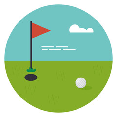 Golf Club Vector 