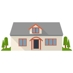 Hotel Building Vector 