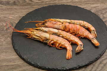 Tasty big Langoustine over the board