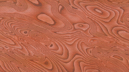 Natural Burmese rosewood exotic wood for engraving drawing or background texture, natural padauk wood texture. 3D-rendering