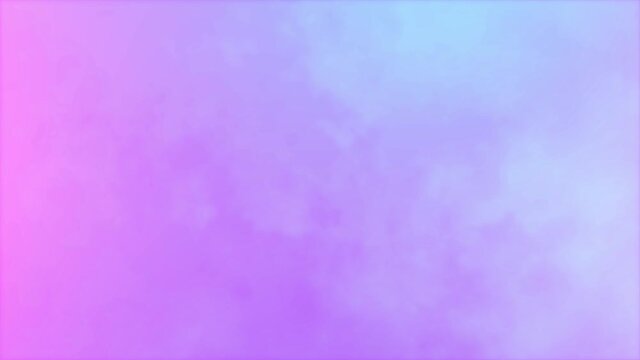 パステルカラーの美しい動画素材。紫ピンク、水色へと変わる鮮やかなグラデーション。