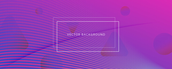 Purple Fluid Stripes. Business Elements. Abstract 