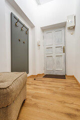 door in modern entrance hall of corridor in apartments