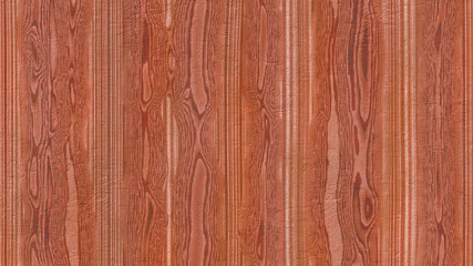 Natural Burmese rosewood exotic wood for engraving drawing or background texture, natural padauk wood texture vertical stripes. 3D-rendering