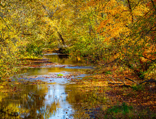 Pennsylvania Rural Landscape With River