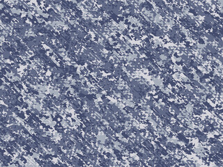 Blue camouflage texture background, vector design