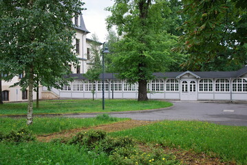 Park in Dresden Neustadt, Sachsen