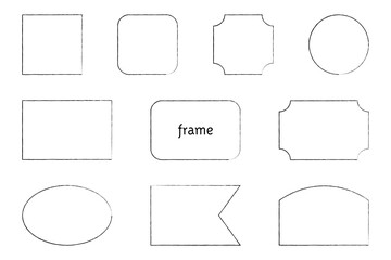 Frame border_pencil_01