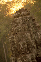 Fototapeta premium CAMBODIA SIEM REAP ANGKOR THOM BAYON TEMPLE