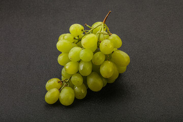 Sweet and tasty green grape