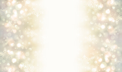 雪の結晶の背景