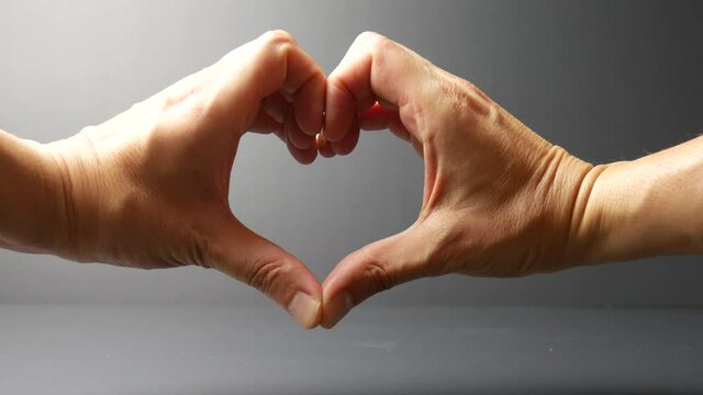 Hand heart symbol, heart form, heart shaped by hands, heart shape, gesture, hands, fingers, human body, love, valentine, valentine's day.