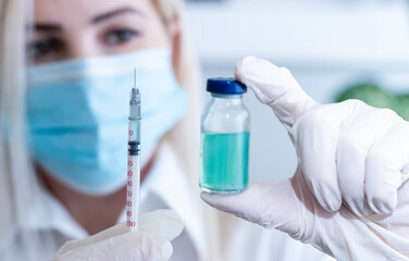 Medical treatment vaccine and syringe for injections. Prevention and treatment of coronary...
