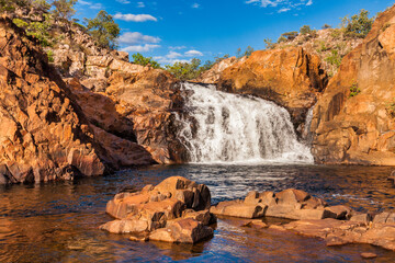 Upper Edith Falls in Nitmiluk National Park in Australia's Northern Territory.