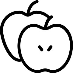 
Apple Flat Vector Icon
