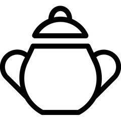 
Electric Kettle Flat Vector Icon
