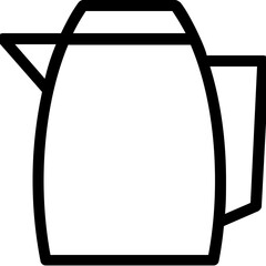 
Electric Kettle Flat Vector Icon
