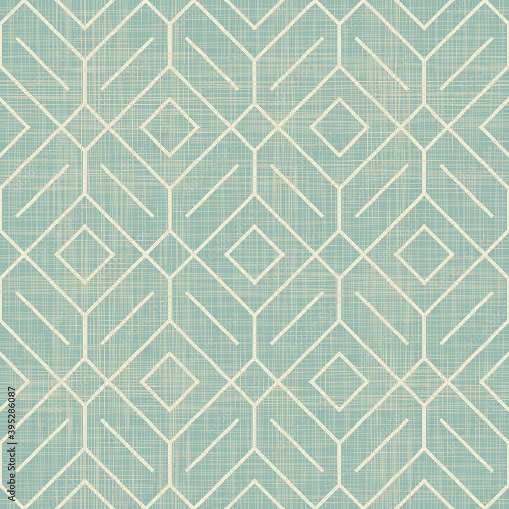 Aufkleber seamless stylish geometric pattern. classic art deco seamless pattern on texture background. abstrac
