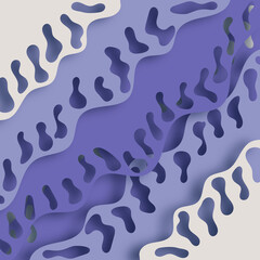 cut paper, abstract background in paper style
