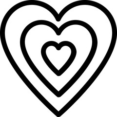 
Heart Vector Line Icon 
