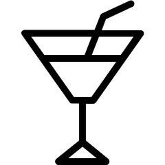 
Toasting Vector Line Icon
