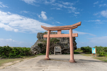 沖縄 宮古島 下地島 帯石