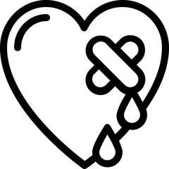 
Hearts Vector Line Icon
