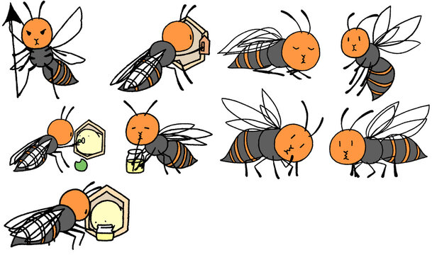 スズメバチの生活9種まとめ