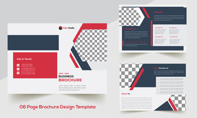 Business Brochure Design Template 06 Page 