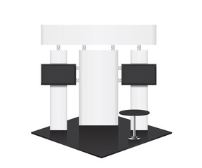Trade conference exhibition stand
