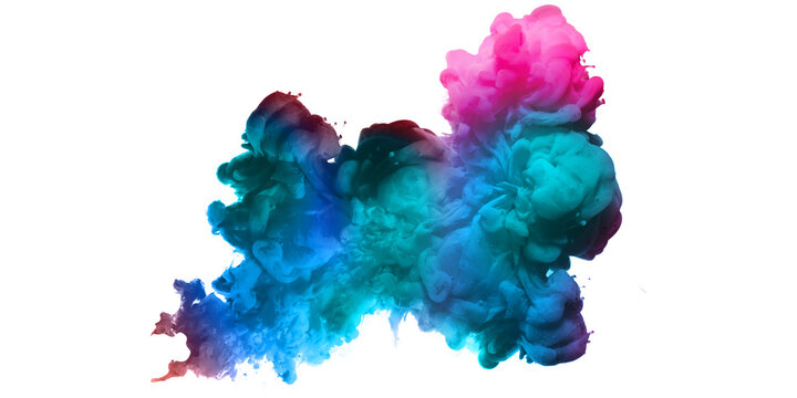 Smoke Bomb Stock Image In White Background