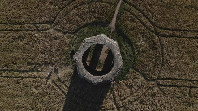 The Daymark, Devon
The Daymark is a 24 m octagonal limestone day beacon near the town of Kingswear, Devon, England