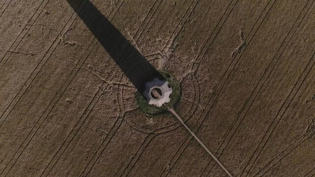The Daymark, Devon
The Daymark is a 24 m octagonal limestone day beacon near the town of Kingswear, Devon, England