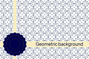abstract minimal geometric pattern background. vector illustration