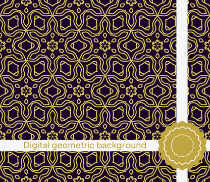 Simple geometric pattern. Vector illustration