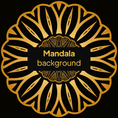 mandala background for wedding invitation, book cover. Oriental pattern, vector illustration. Islam, Arabic, Indian, turkish, pakistan, chinese, mystic, ottoman motifs. vector illustration