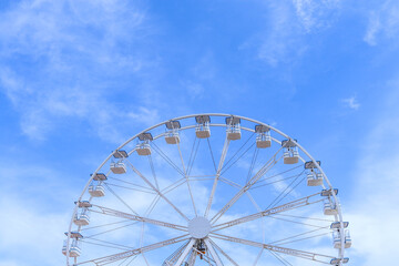 ferris wheel against sky