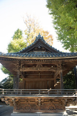Beautiful Architecture at Nezu Shrine in Tokyo