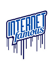 Fototapeta premium Graffiti Internet Famaous 