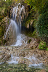 Fototapeta na wymiar Waterfall in long exposure