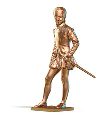 Obraz premium A collection of sculptures made in neon style on a black background for your design ideas. 3D rendering of objects that can be stylized. Combine the shape by adjusting the color and achieve new effect