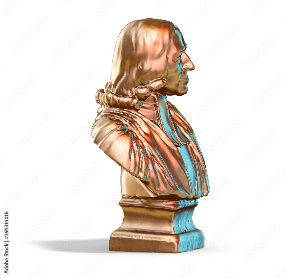 Fototapete a collection of sculptures made in neon style on a black background for your design ideas. 3d render