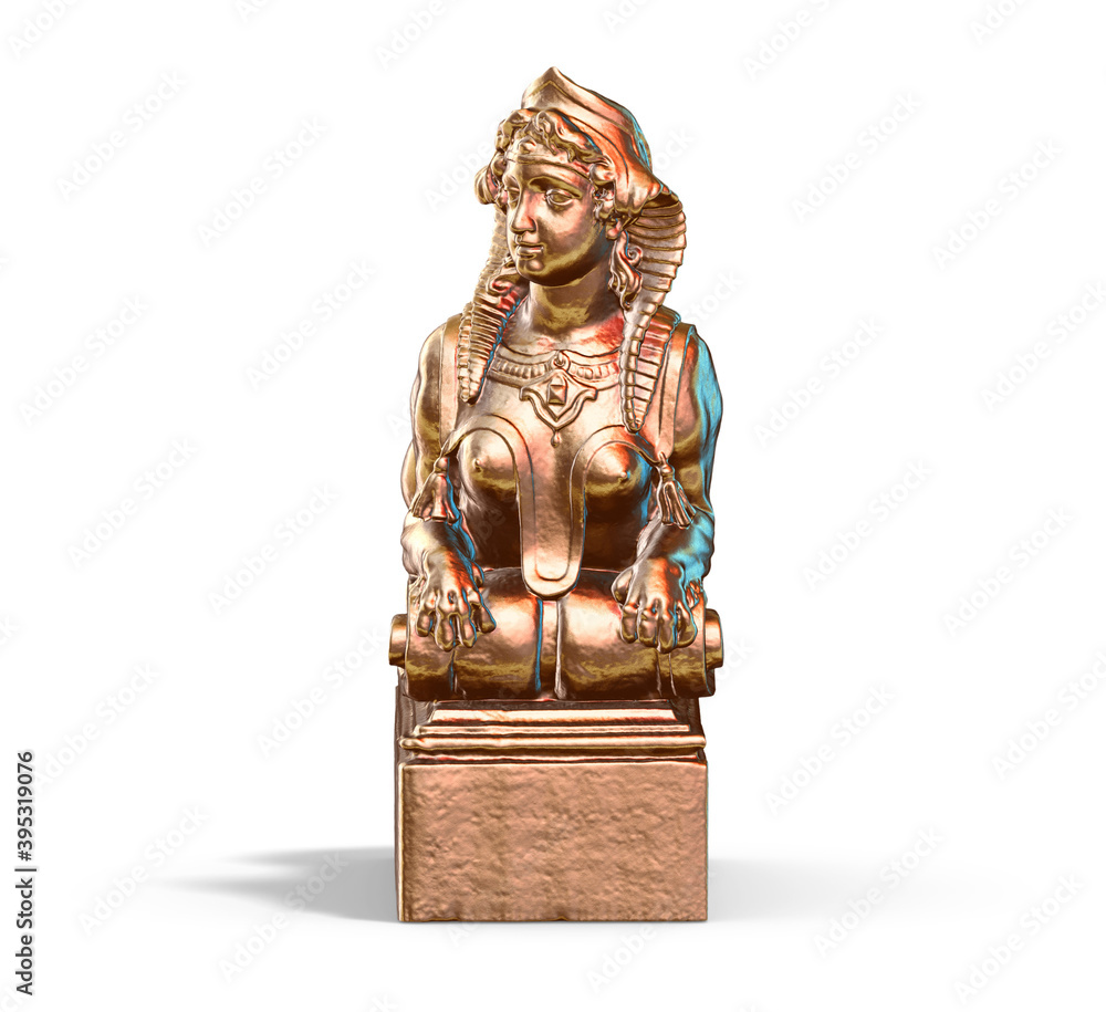 Fototapete a collection of sculptures made in neon style on a black background for your design ideas. 3d render