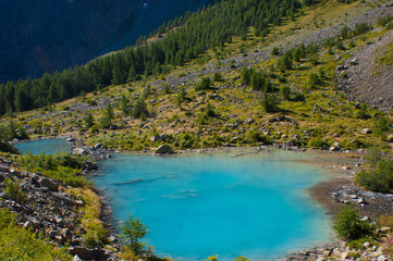lac de la douche,monetier,hautes alpes,france