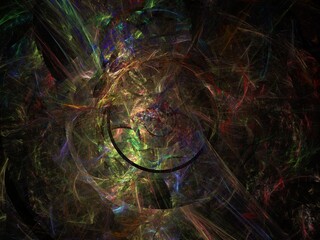 Imaginatory fractal background Image