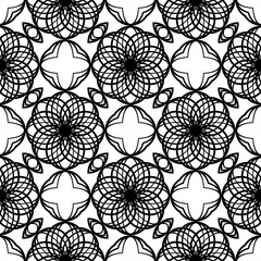 Design seamless decorative pattern