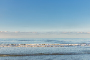 Oostduinkerke, Belgium: Sesacape with bright blue tones