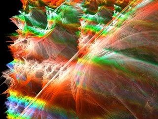 Imaginatory fractal background Image